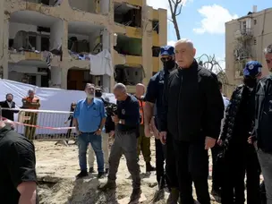 Netanyahu inspects damage from Iranian missile strikes, vows to go after IRGC leadership