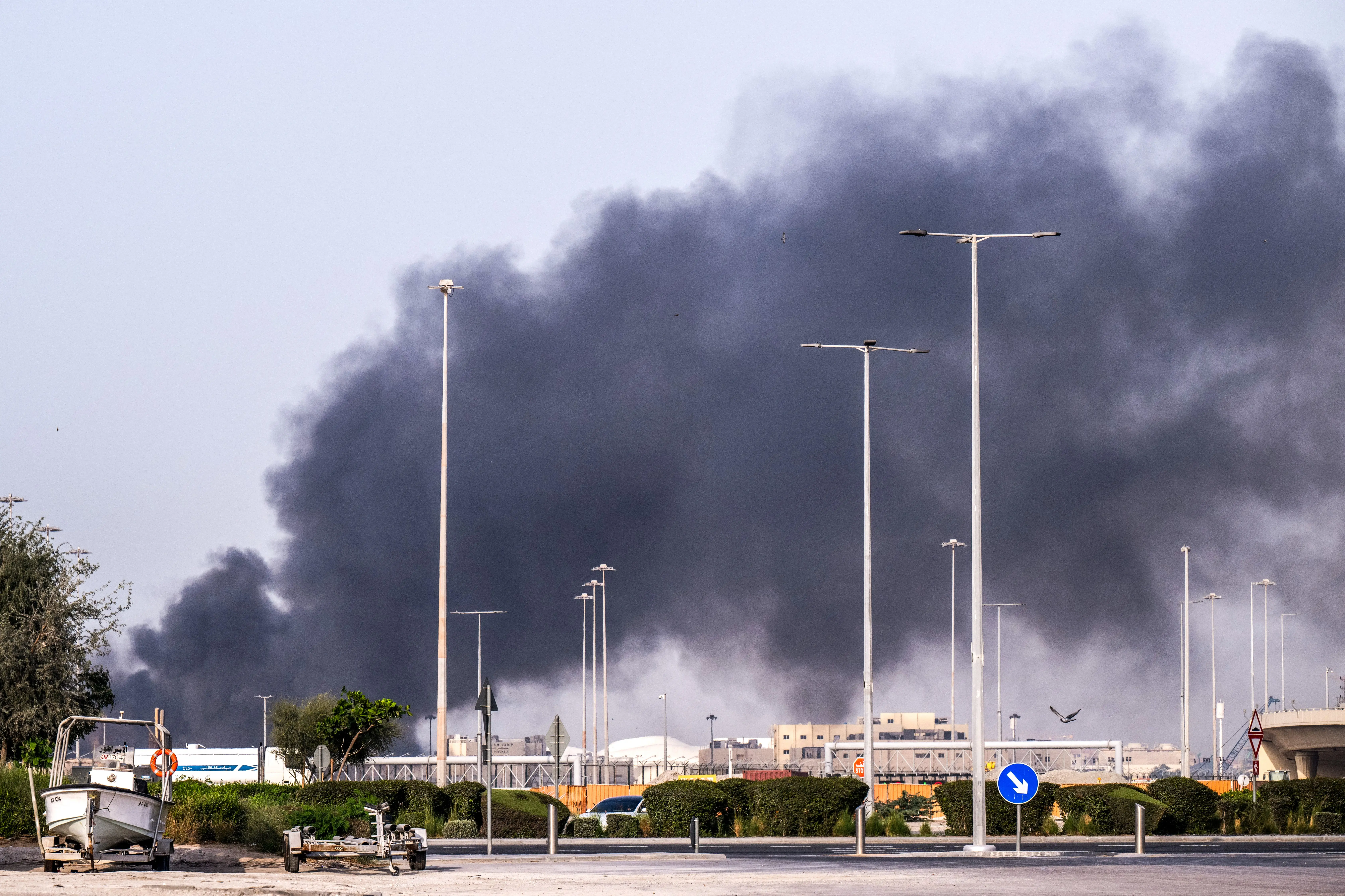 Indian national injured in UAE after ballistic missile debris falls in Al Shawamekh; no statement from MEA yet