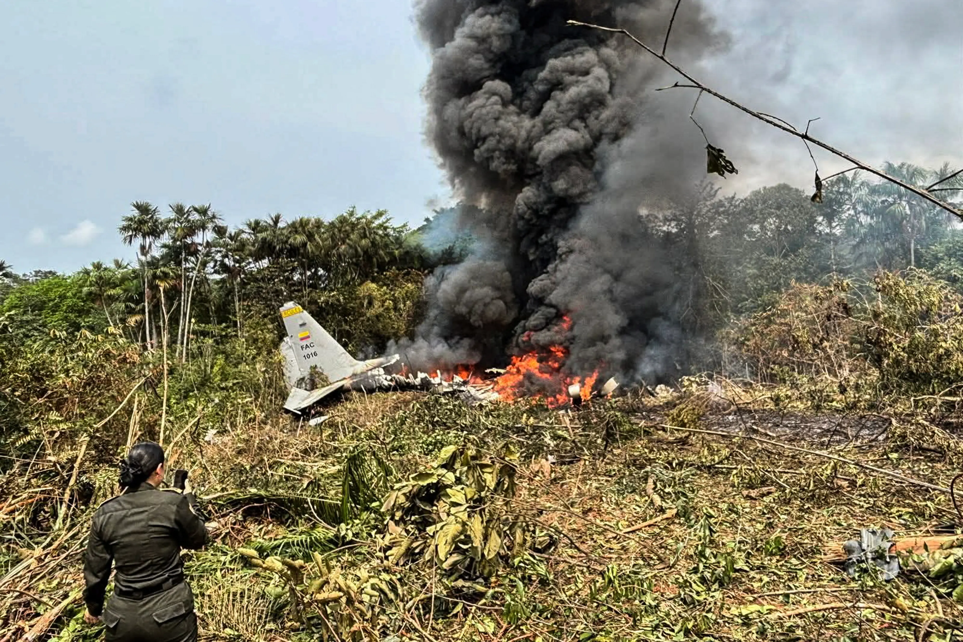 Death toll in Colombian military C-130 Hercules plane crash rises to 66; Prez Petro shares video of moments before tragedy | Watch