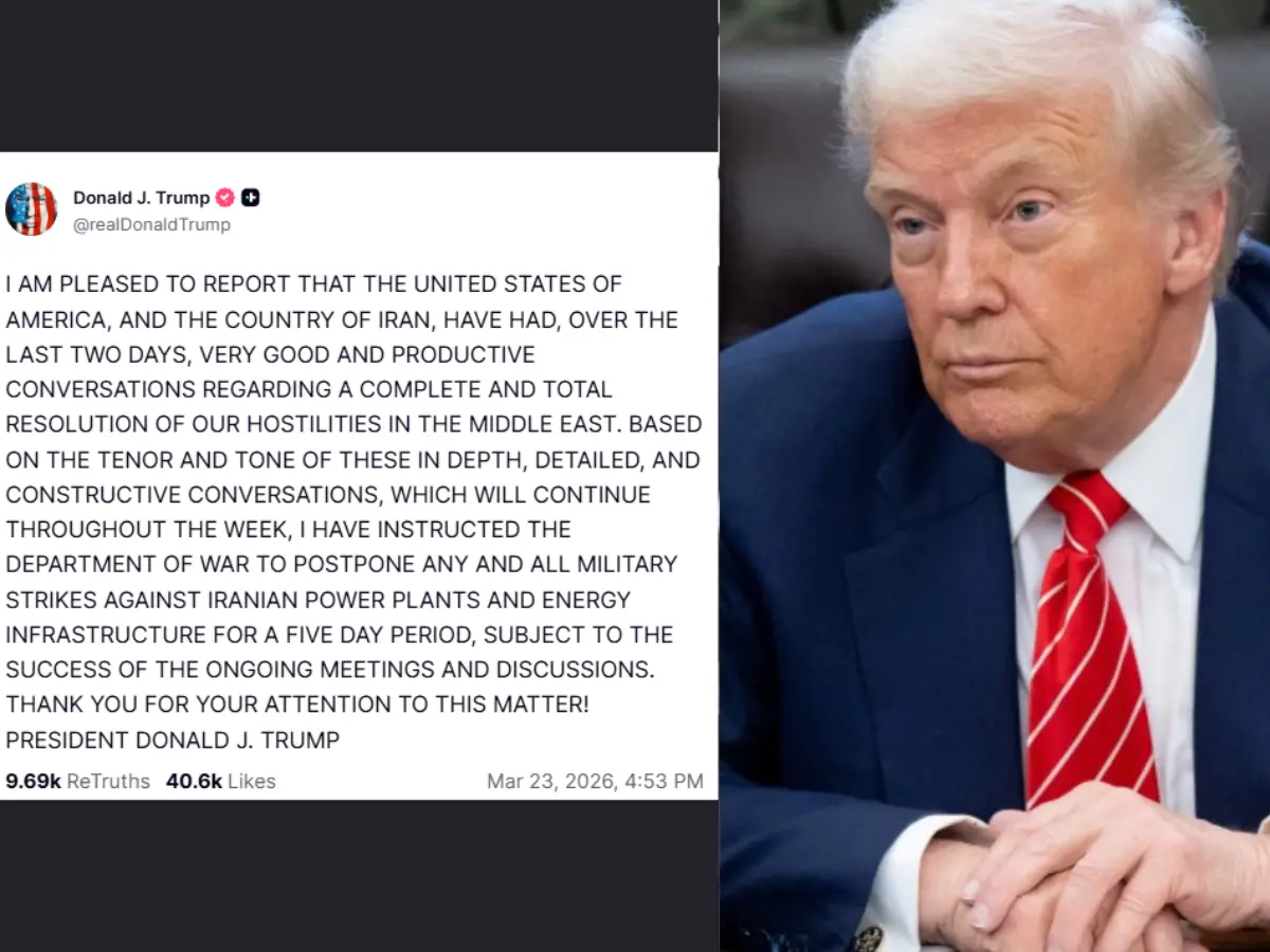 What Trump announced on Monday?