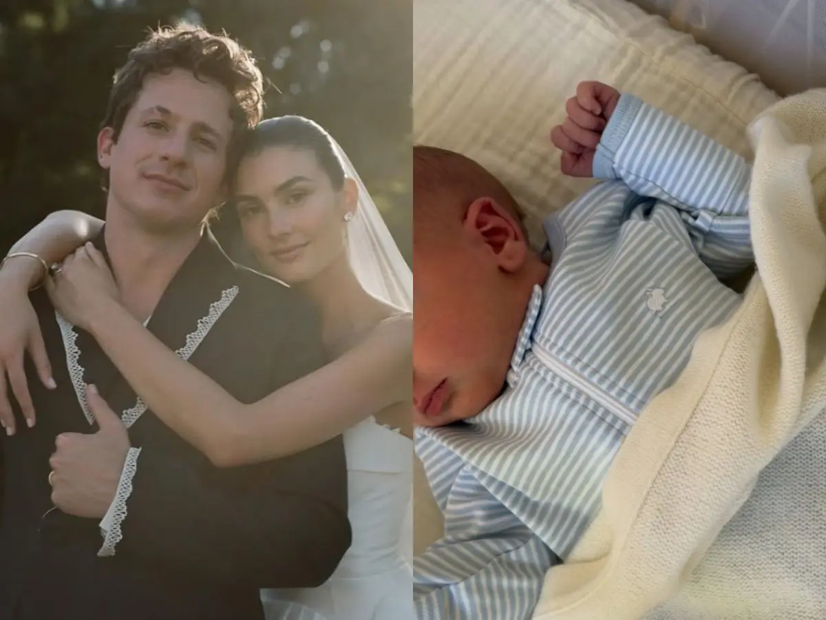It's a boy! Charlie Puth and wife Brooke Sansone welcome their first child | See pics It's a boy! Charlie Puth and wife Brooke Sansone welcome their first child | See pics