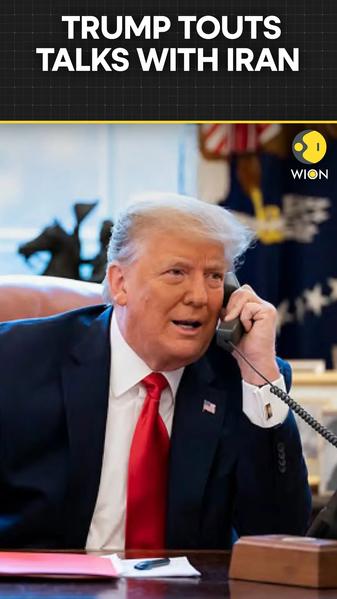 Trump Touts Talks With Iran, "Otherwise, We'll Just Keep Bombing Our Little Hearts Out"