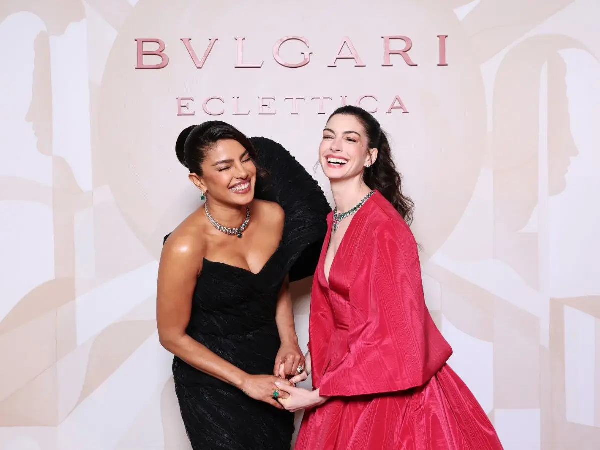 Priyanka Chopra brings high glam at Bvlgari event in Milan with Anne ...