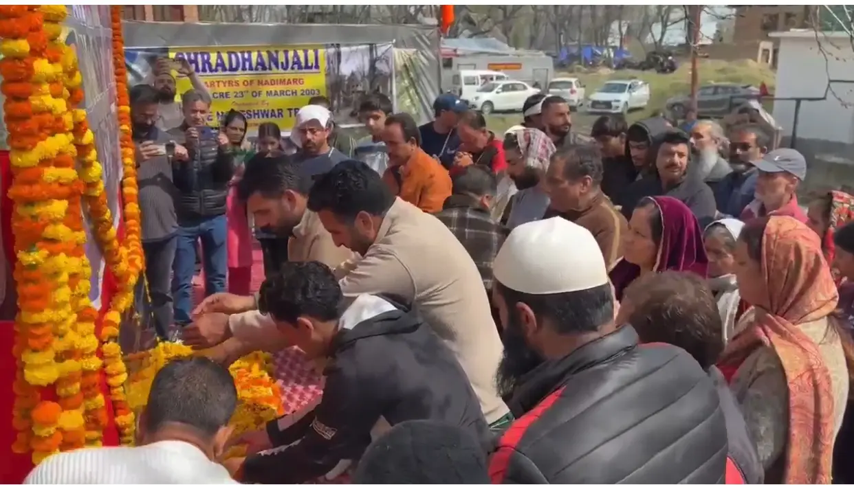 23 years after Kashmir's Nadimarg massacre, pandits return; Muslims join in tribute