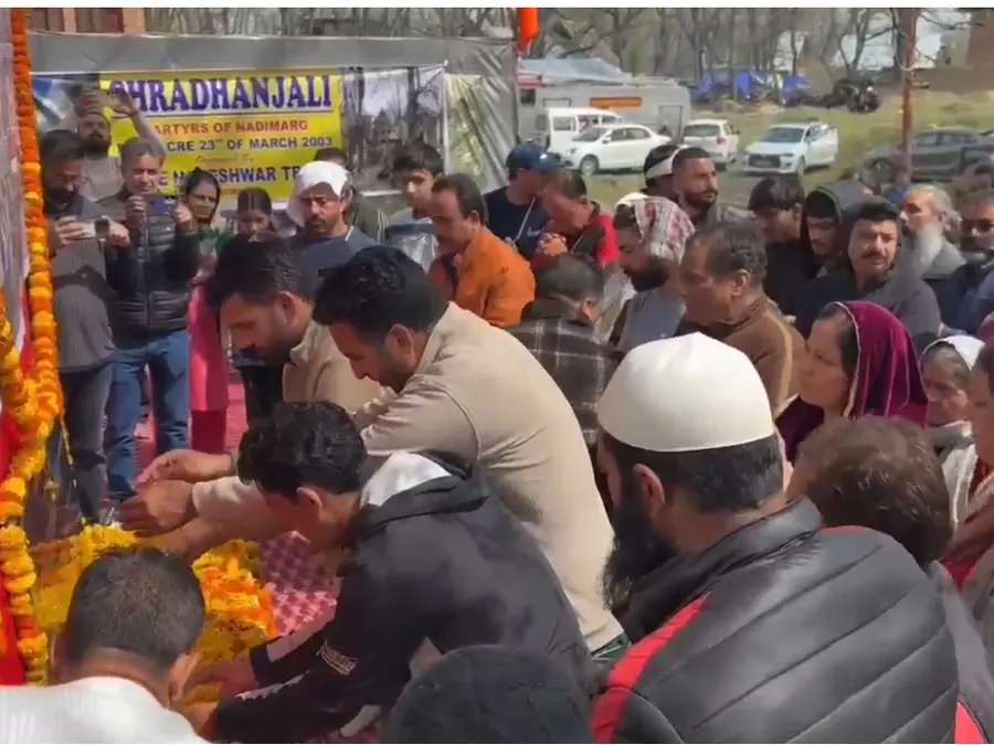 23 years after Kashmir's Nadimarg massacre, pandits return; Muslims join in tribute