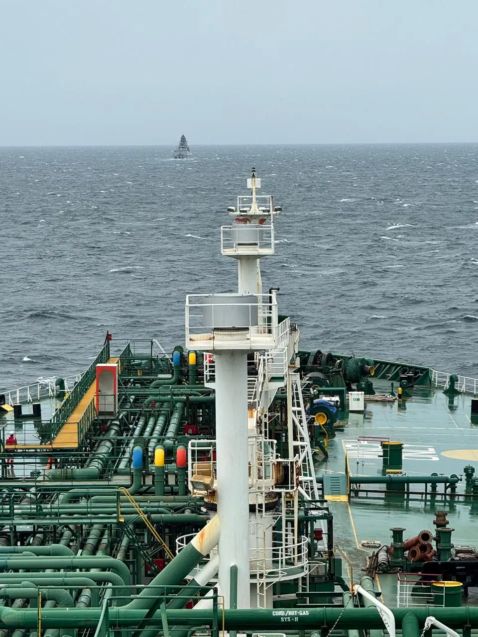 Indian LPG tankers Jag Vasant and Pine Gas cross Strait of Hormuz amid Iran conflict disruption