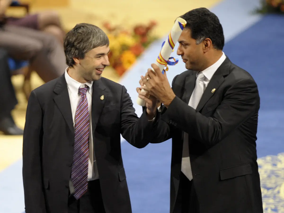 Larry Page won the Prince of Asturias Award