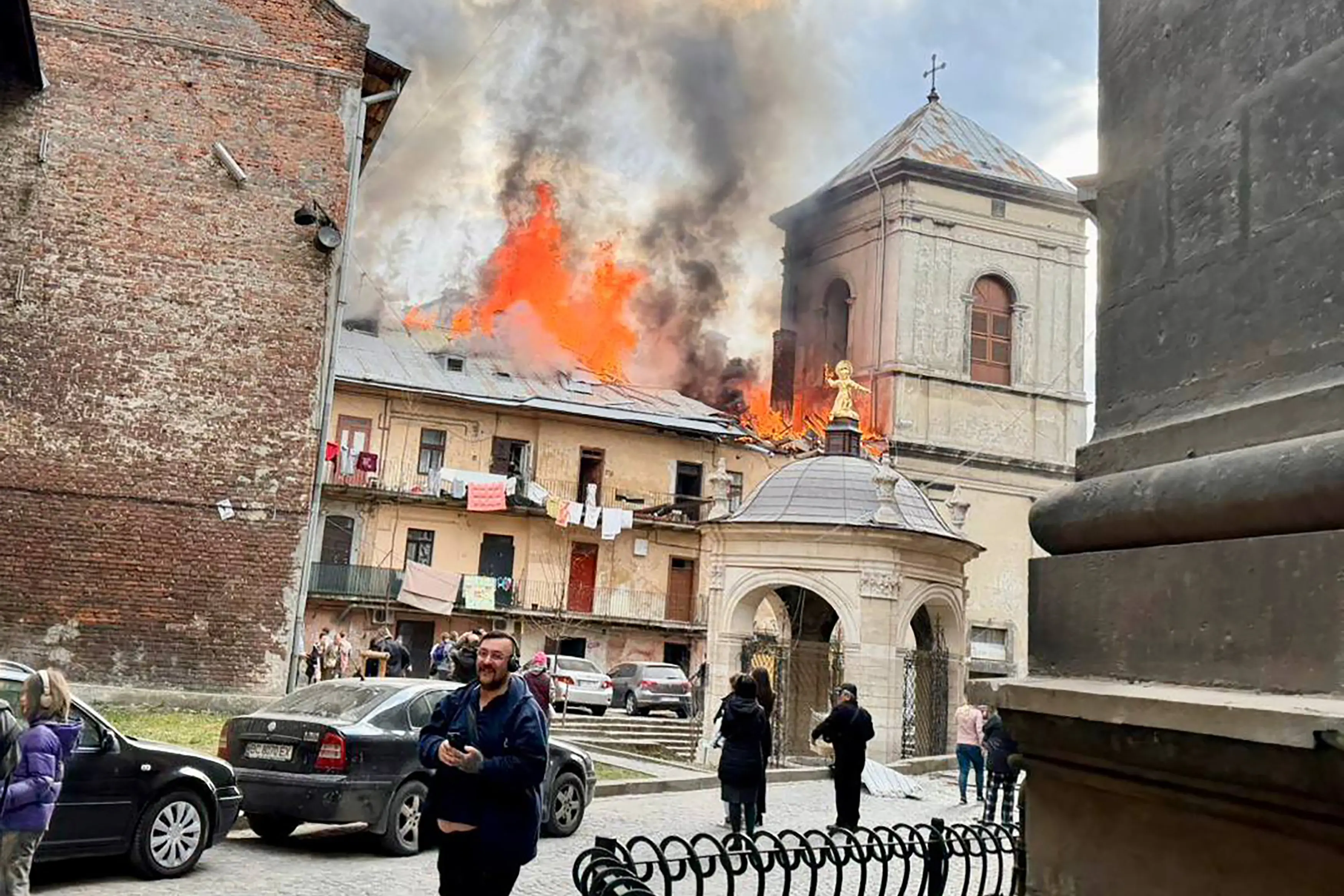At least eight killed, UNESCO site struck