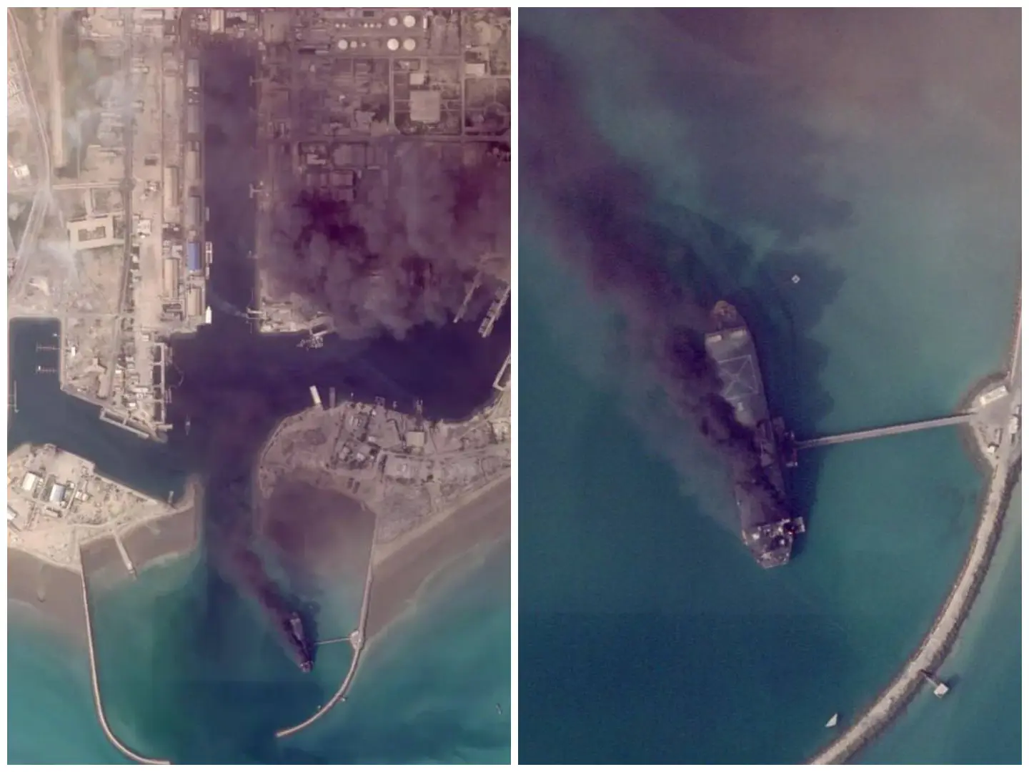 Attacked: A clandestine weapons supply line moving drones, ammunition between Iran and Russia in Caspian Sea | Video Attacked: A clandestine weapons supply line moving drones, ammunition between Iran and Russia in Caspian Sea | Video