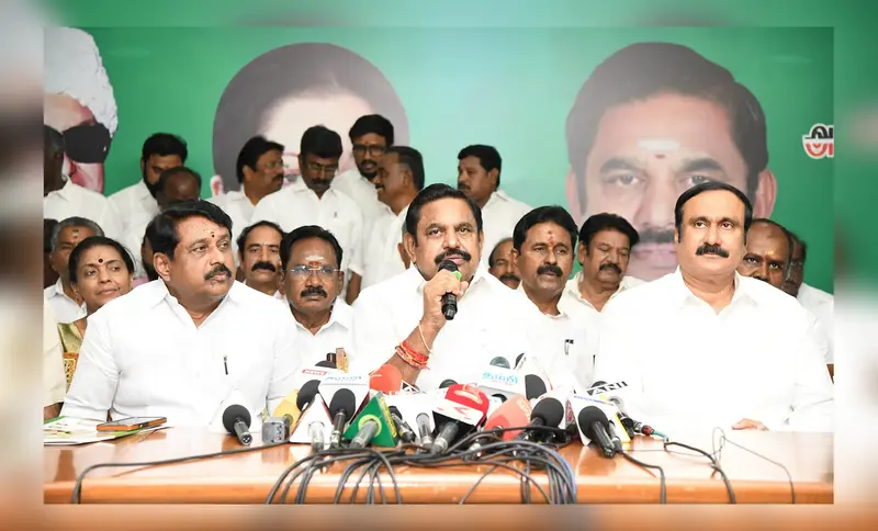 Tamil Nadu polls: AIADMK to contest 169 seats; allocates 65 to allies Tamil Nadu polls: AIADMK to contest 169 seats; allocates 65 to allies