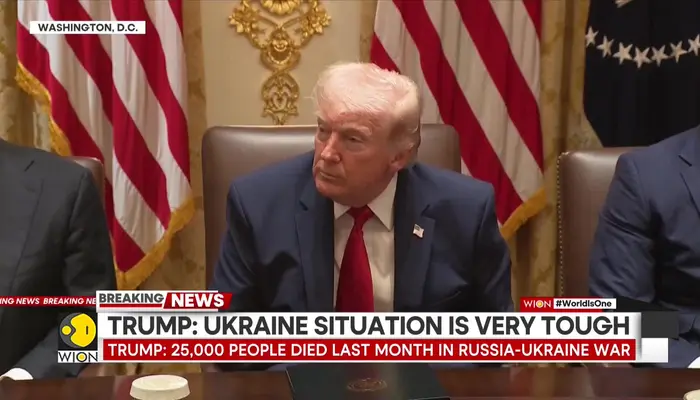 Trump: Ukraine Situation ‘Very Tough’ | First Cabinet Meet Since Iran War