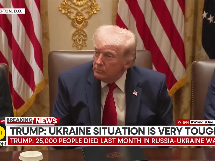 Trump: Ukraine Situation ‘Very Tough’ | First Cabinet Meet Since Iran War