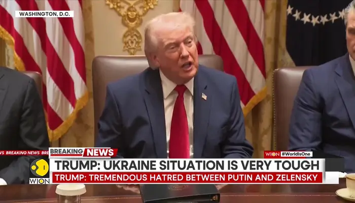 Breaking | Trump: Tremendous Hatred Between Putin and Zelensky
