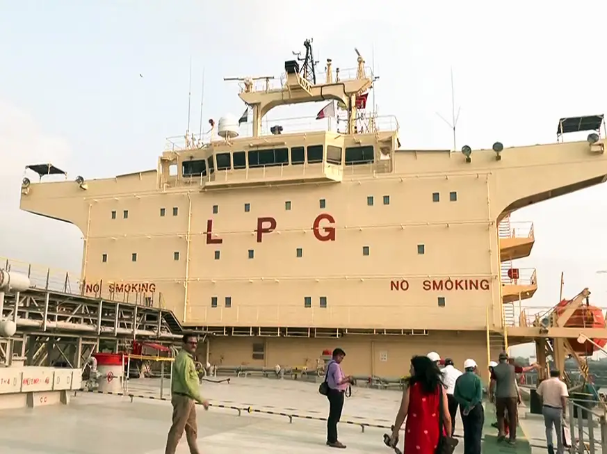 LPG vessel 'Apollo Ocean' docks in Karnataka, India assures stable energy supply LPG vessel 'Apollo Ocean' docks in Karnataka, India assures stable energy supply