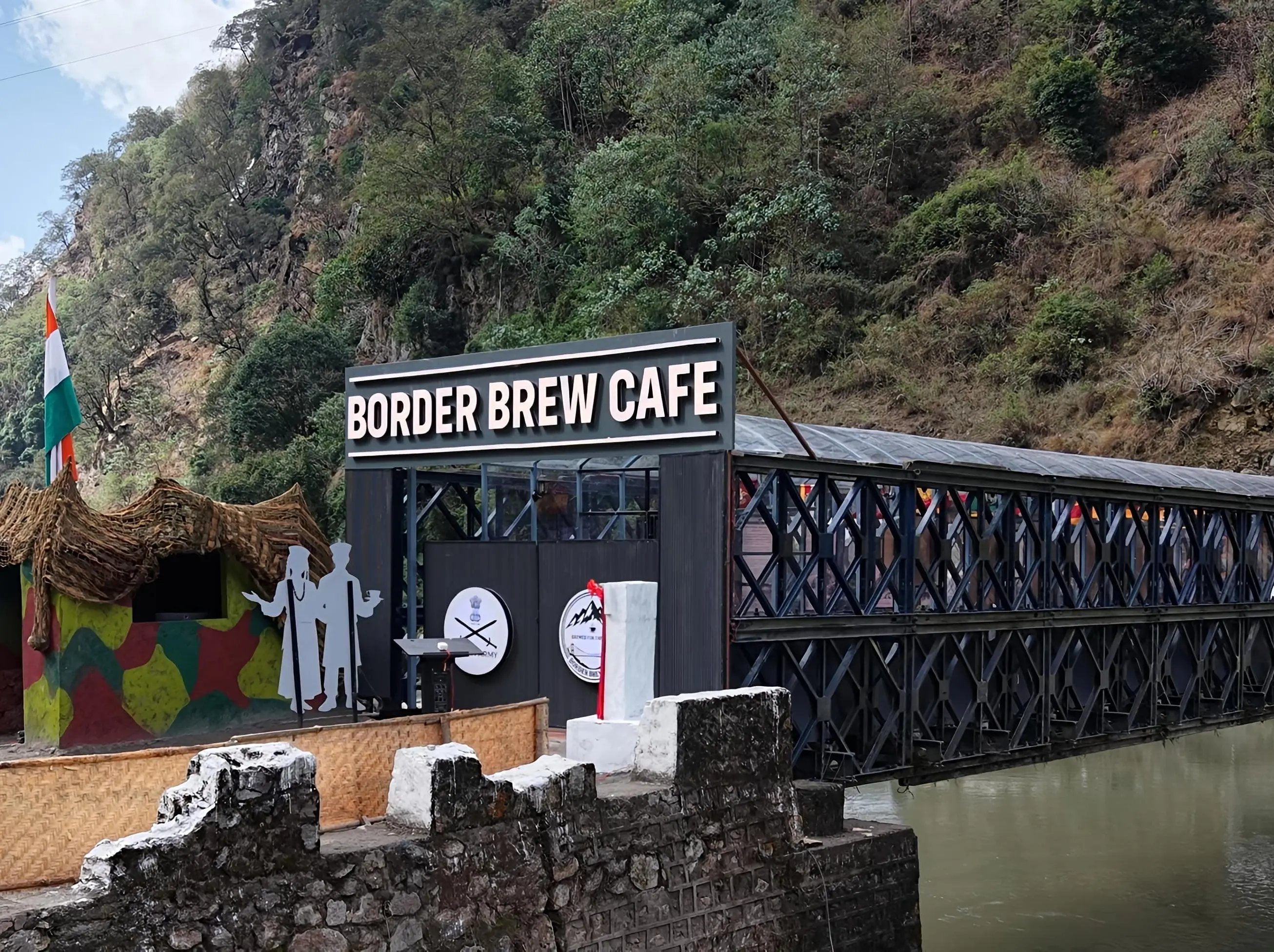 India's Army turns decommissioned bridge into Himalayan cafe in Tawang India's Army turns decommissioned bridge into Himalayan cafe in Tawang