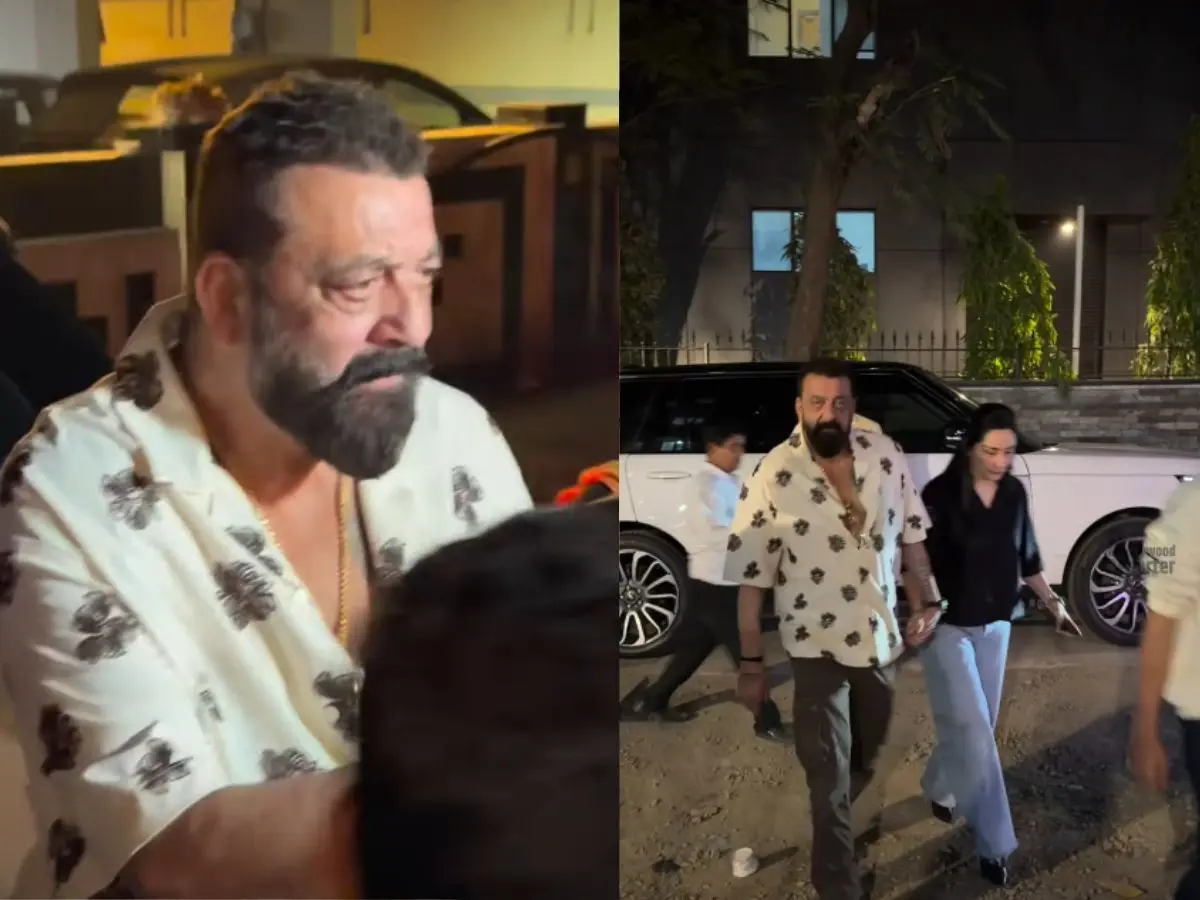 Sanjay Dutt snaps at paparazzi during family outing in Mumbai | Watch