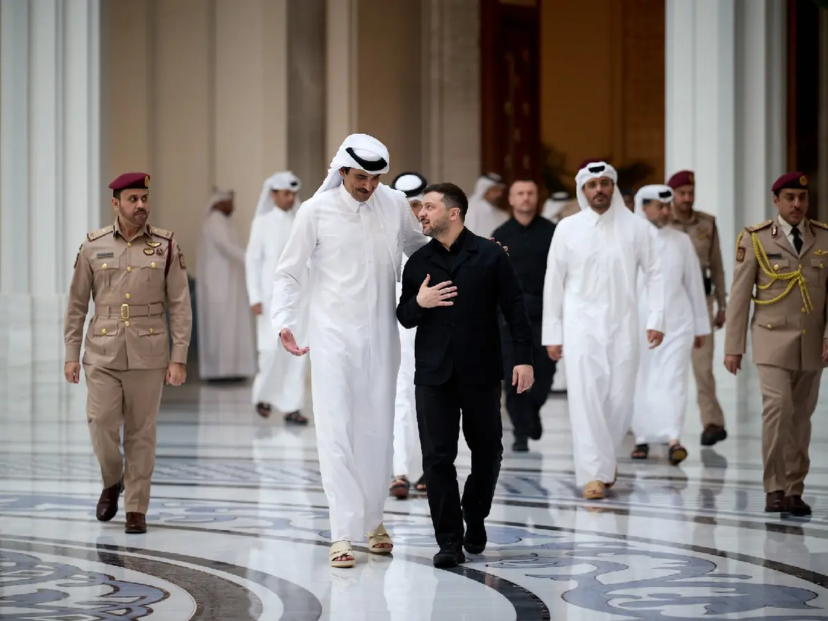 Ukraine inks defence deal with Qatar, denies Iran’s strike on anti-drone ...