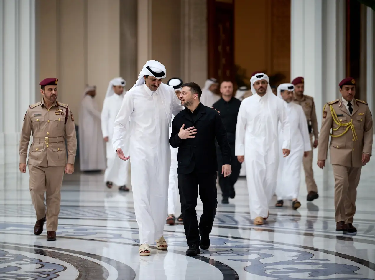 Ukraine inks defence deal with Qatar, denies Iran’s strike on anti-drone systems depot in Dubai Ukraine inks defence deal with Qatar, denies Iran’s strike on anti-drone systems depot in Dubai