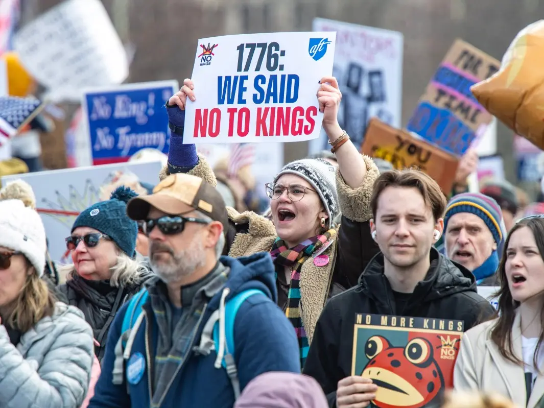 IN PICS | From LA to New York, 'No Kings' protest sweep US as thousands protest against Trump administration