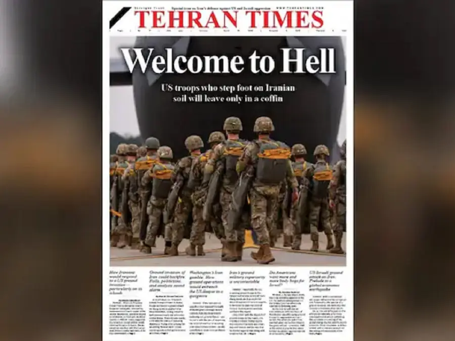 ‘Welcome to Hell’: Iran’s daily issues warning to US against ground invasion