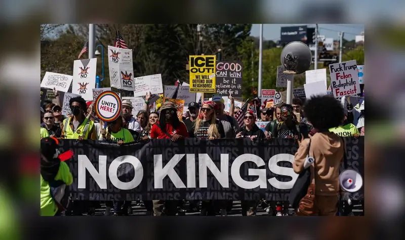 ‘No Kings’ protests across the US rally against Trump with marquee event in Minnesota ‘No Kings’ protests across the US rally against Trump with marquee event in Minnesota