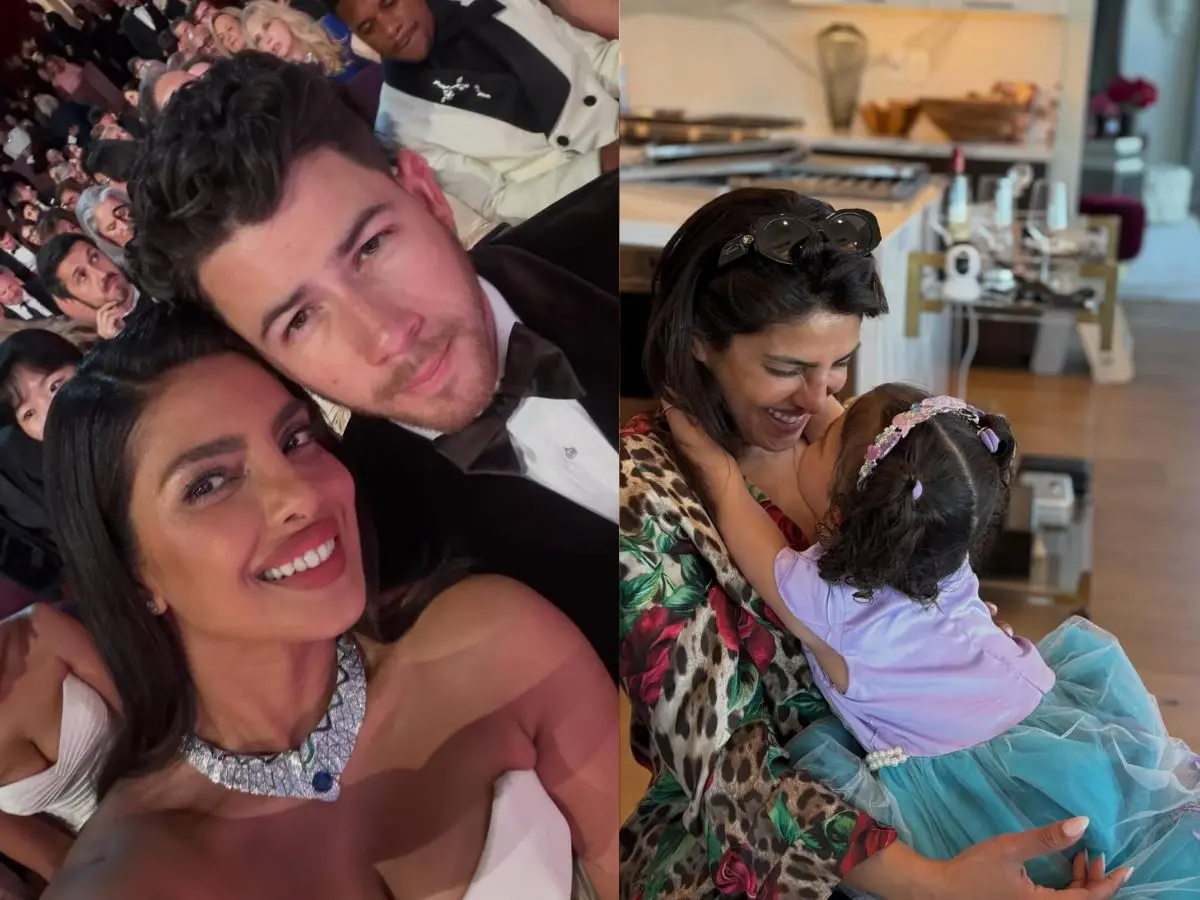 Priyanka Chopra's 'random March' photo dump features unseen moments with husband Nick Jonas and daughter Malti Priyanka Chopra's 'random March' photo dump features unseen moments with husband Nick Jonas and daughter Malti