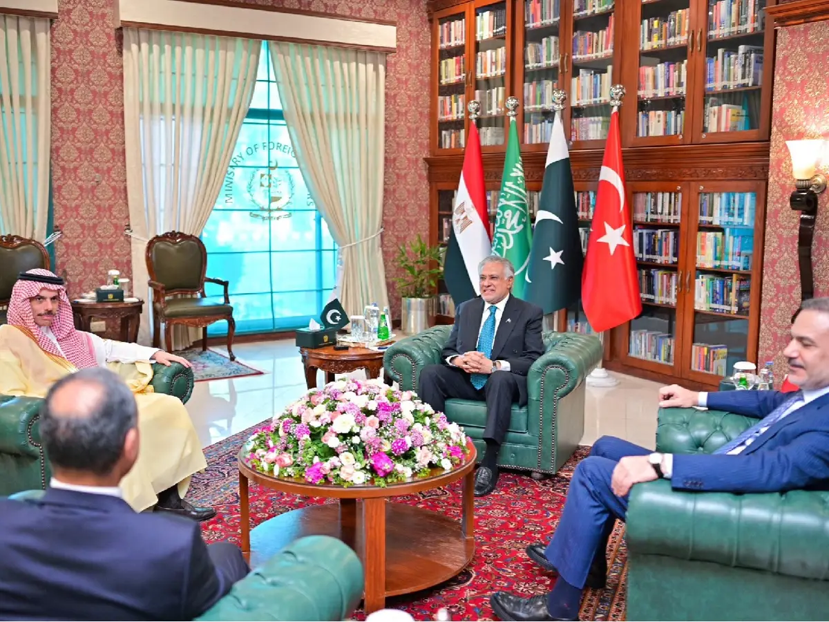 Saudi, Egypt and Turkey foreign ministers hold quadrilateral talks in ...