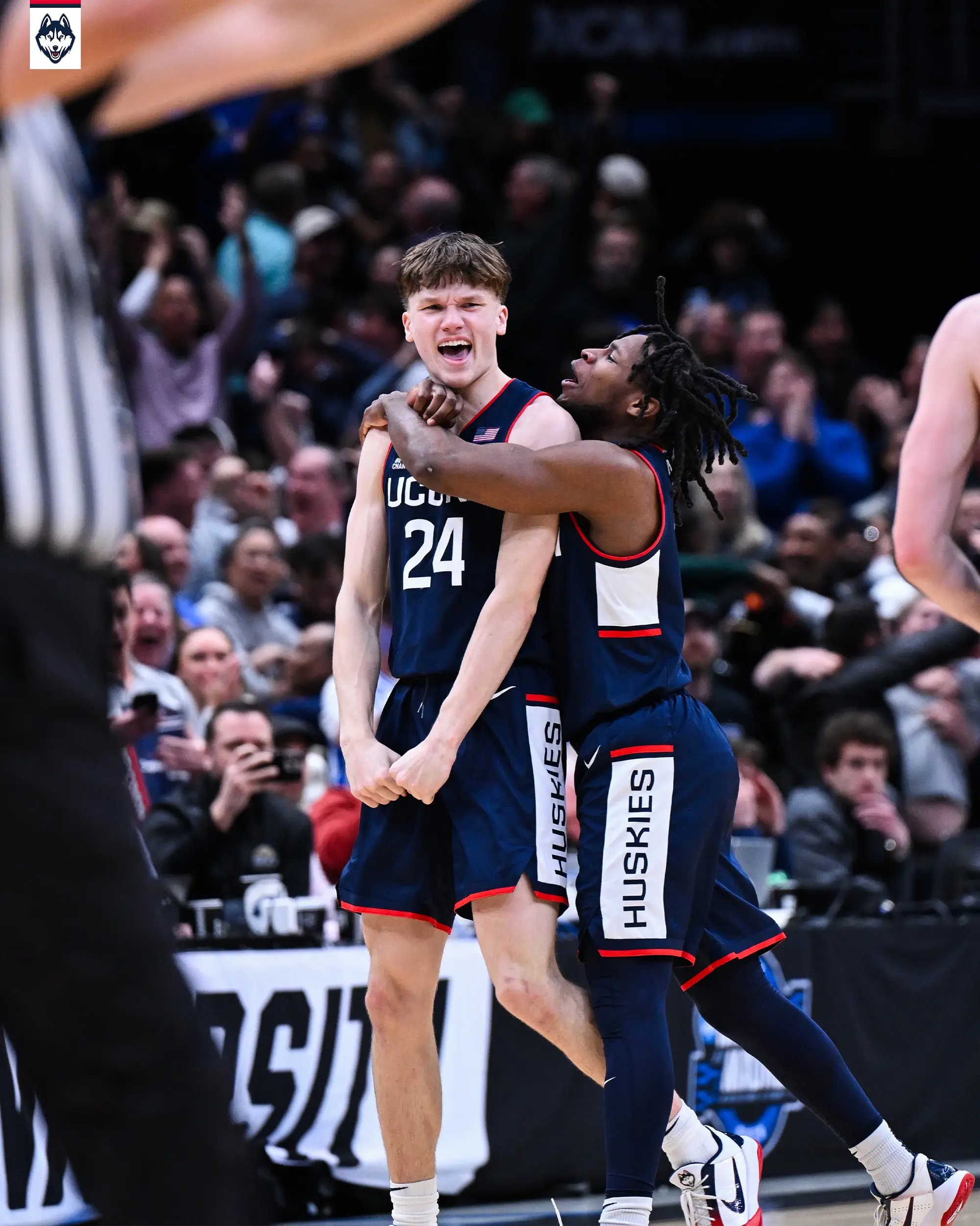 March Madness: WATCH | Braylon Mullins drops last-second 3P as UConn stuns Duke in Elite 8 to snap 134-game streak in NCAA tourney