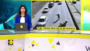 France Fuel Crisis: France's Transport Industry Stages Go-Slow Protest In Paris  
