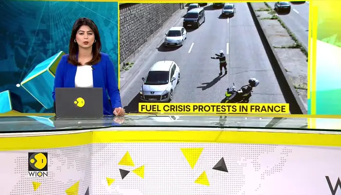 France Fuel Crisis: France's Transport Industry Stages Go-Slow Protest In Paris  