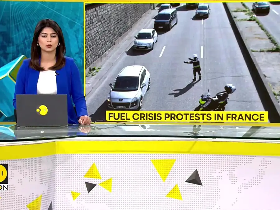 France Fuel Crisis: France's Transport Industry Stages Go-Slow Protest In Paris  