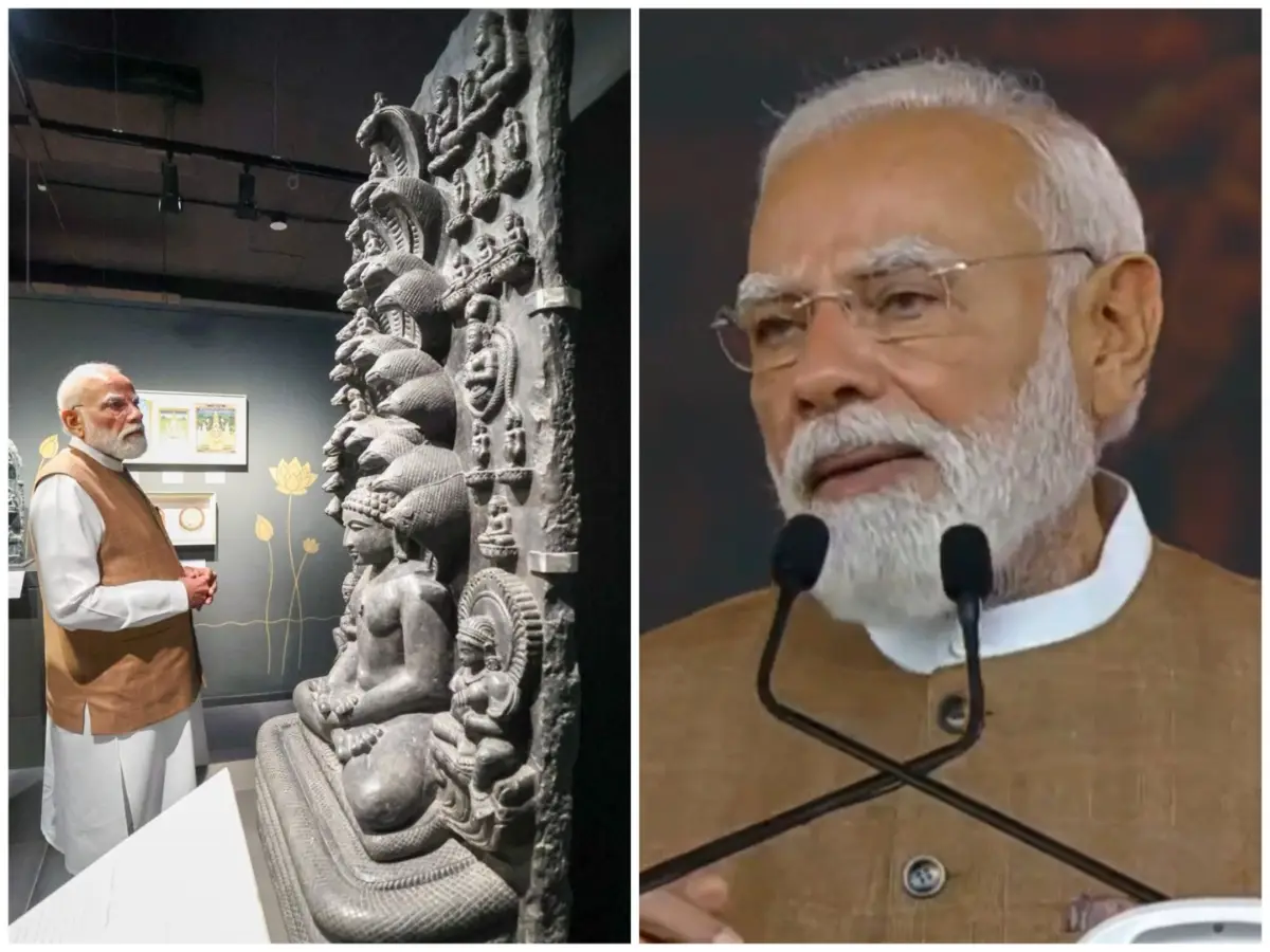 PM Modi inaugurates Samrat Samprati Museum in Gujarat's Gandhinagar on Mahavir Jayanti PM Modi inaugurates Samrat Samprati Museum in Gujarat's Gandhinagar on Mahavir Jayanti