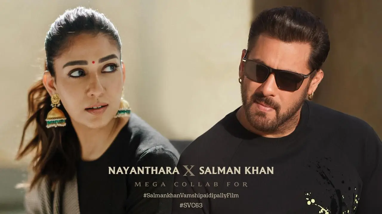 Nayanthara joins Salman khan in Vamshi Paidipally and Dil Raju’s action spectacle