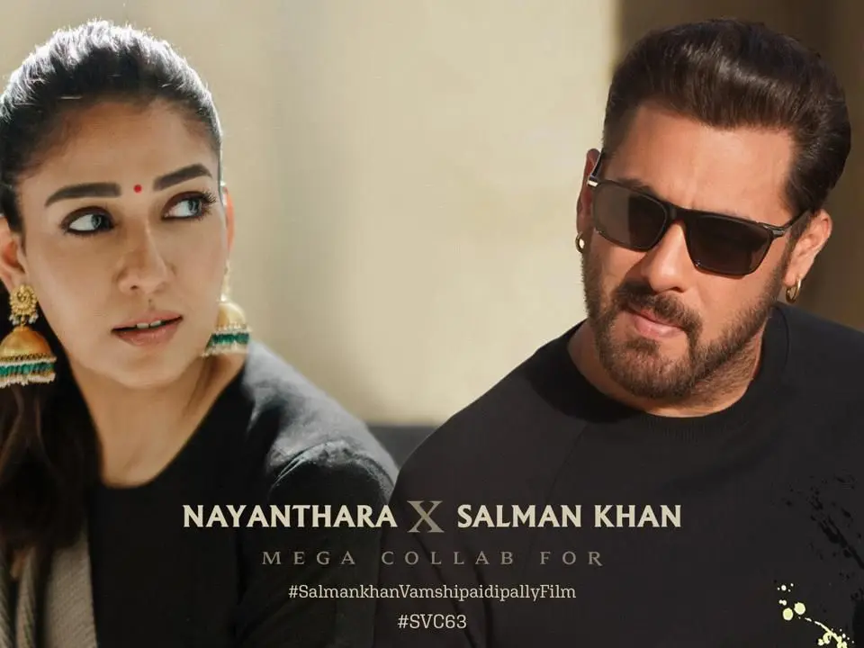 Nayanthara joins Salman khan in Vamshi Paidipally and Dil Raju’s action spectacle Nayanthara joins Salman khan in Vamshi Paidipally and Dil Raju’s action spectacle