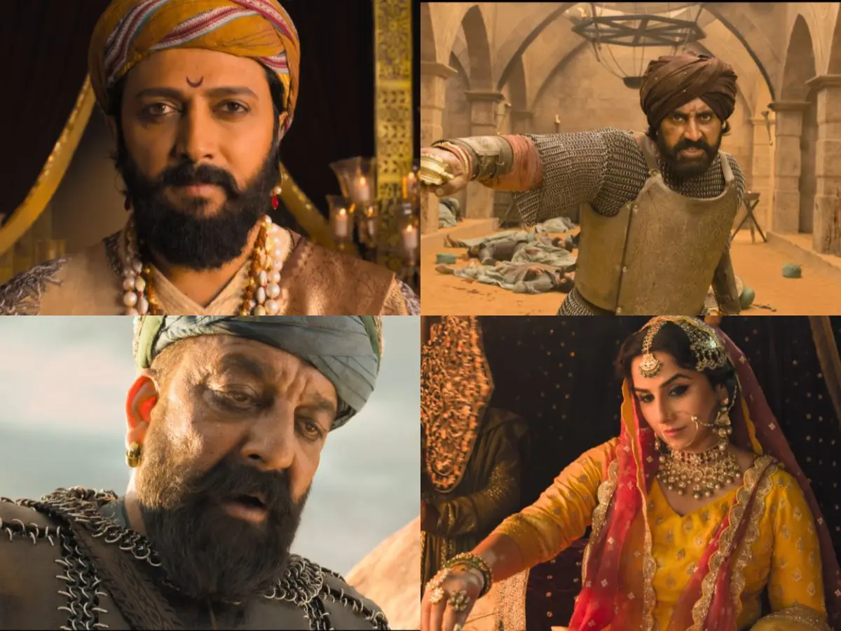 Raja Shivaji teaser out: Riteish Deshmukh leads grand spectacle with Sanjay Dutt, Vidya Balan, Abhishek Bachchan | Watch