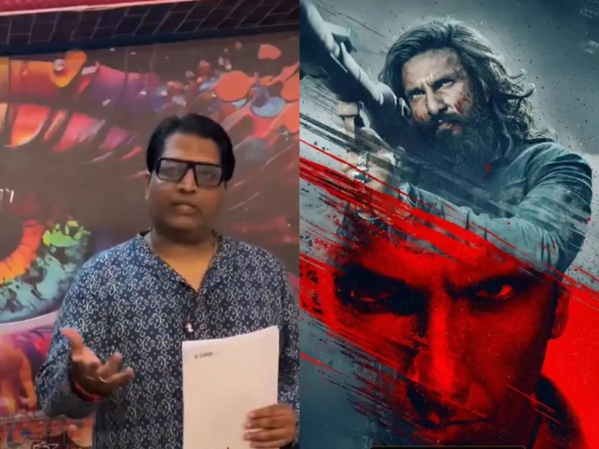 Santosh Kumar RS claims Dhurandhar: The Revenge script is copied; warns legal action | Watch Santosh Kumar RS claims Dhurandhar: The Revenge script is copied; warns legal action | Watch