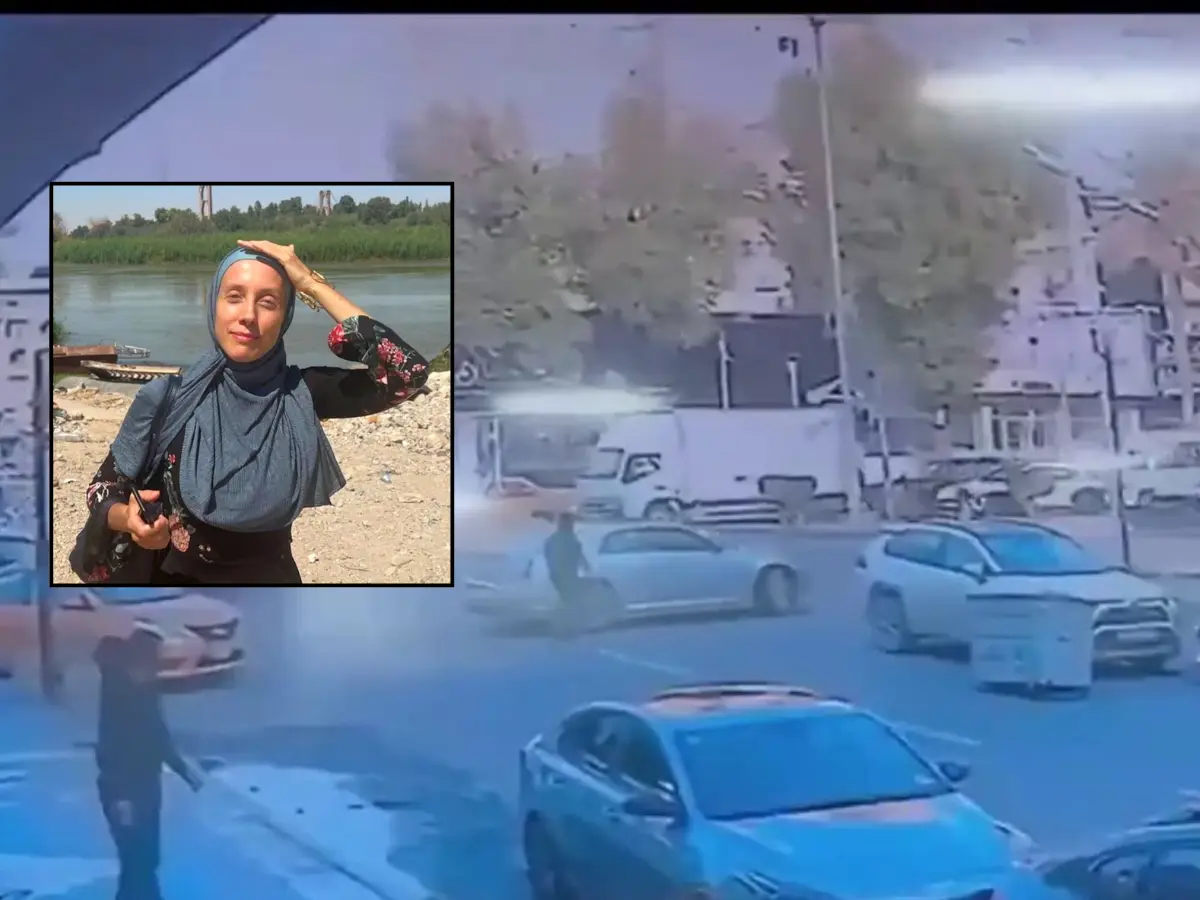 US journalist Shelly Kittleson abducted in two-vehicle convoy in Iraq, dramatic CCTV footage surfaces - VIDEO US journalist Shelly Kittleson abducted in two-vehicle convoy in Iraq, dramatic CCTV footage surfaces - VIDEO