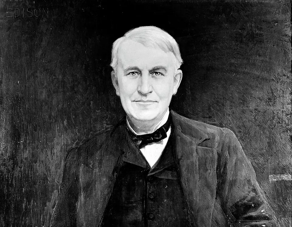 2. Edison’s fake machine