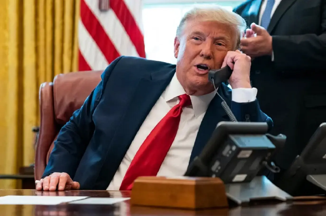 Trump says US will be out of Iran ‘pretty quickly’, could return for ‘spot hits’