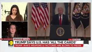 US-Iran War: Trump Says Will Never Allow Iran to Have Nuclear Weapons