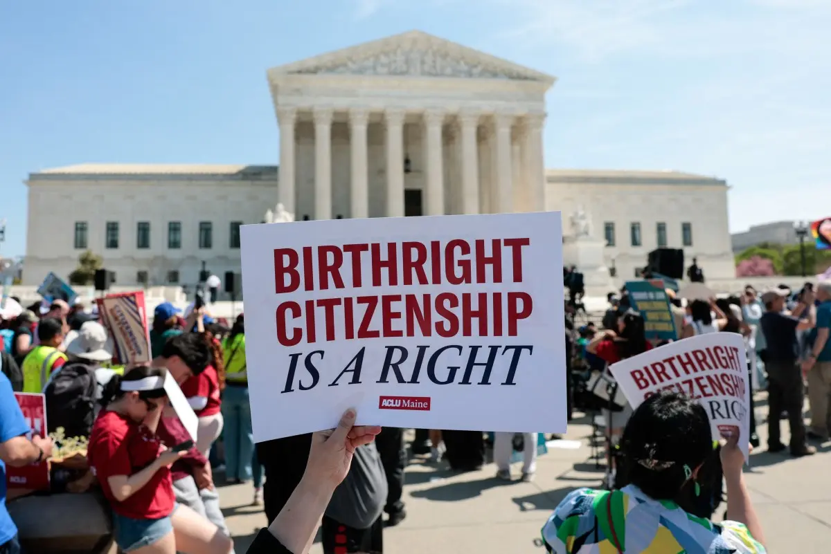 US Supreme Court questions Trump’s push to end birthright citizenship; final verdict likely in July