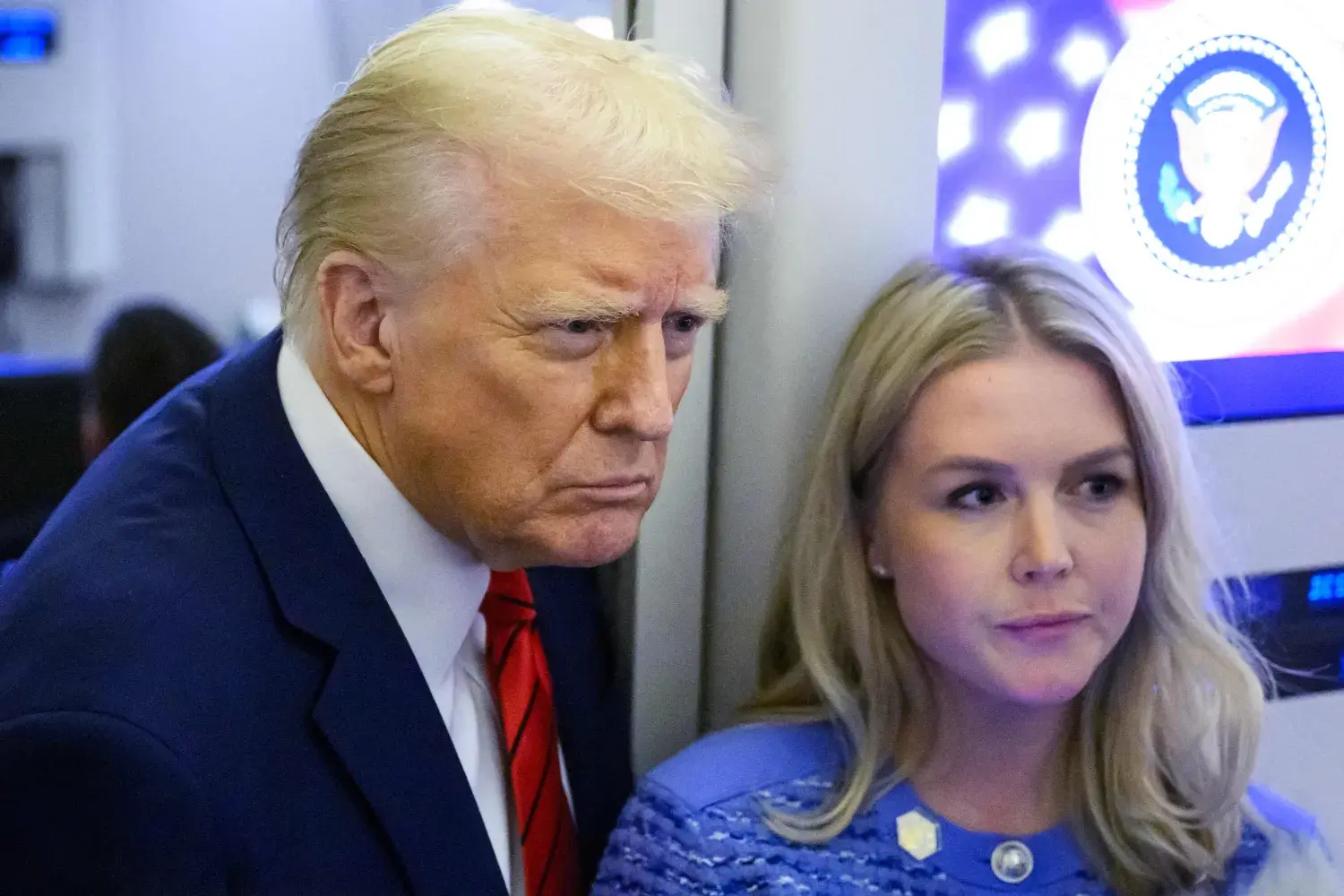 Donald Trump says Karoline Leavitt is doing a 'terrible job' and is responsible for ‘bad Publicity’