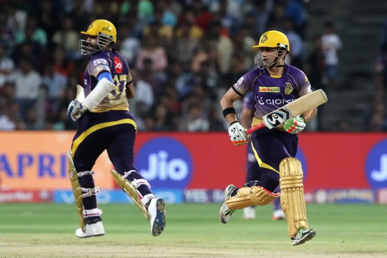 Robin Uthappa - Gautam Gambhir (KKR)
