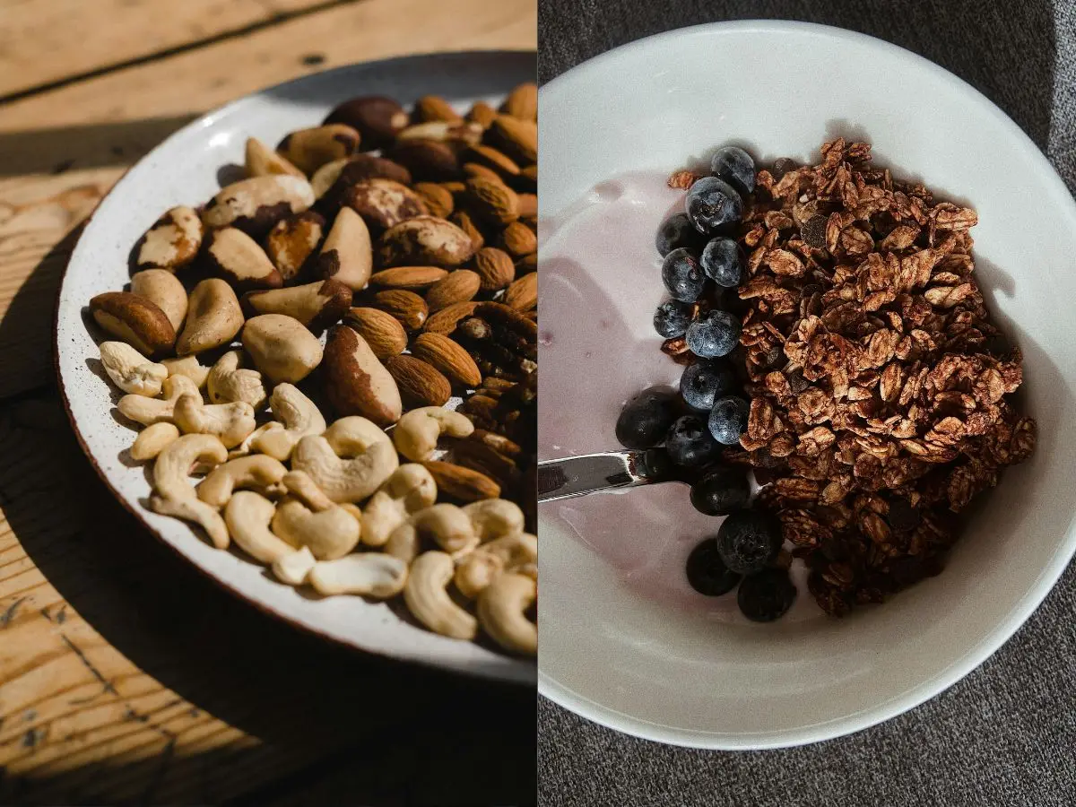 Snacks for sustained energy
