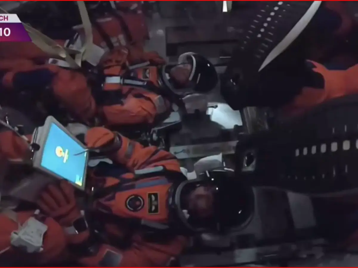 NASA's woopsie moment during Artemis II launch as a secret password is broadcast online