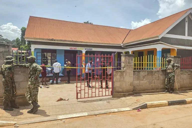Machete-wielding man attacks at nursery in Uganad kills four children