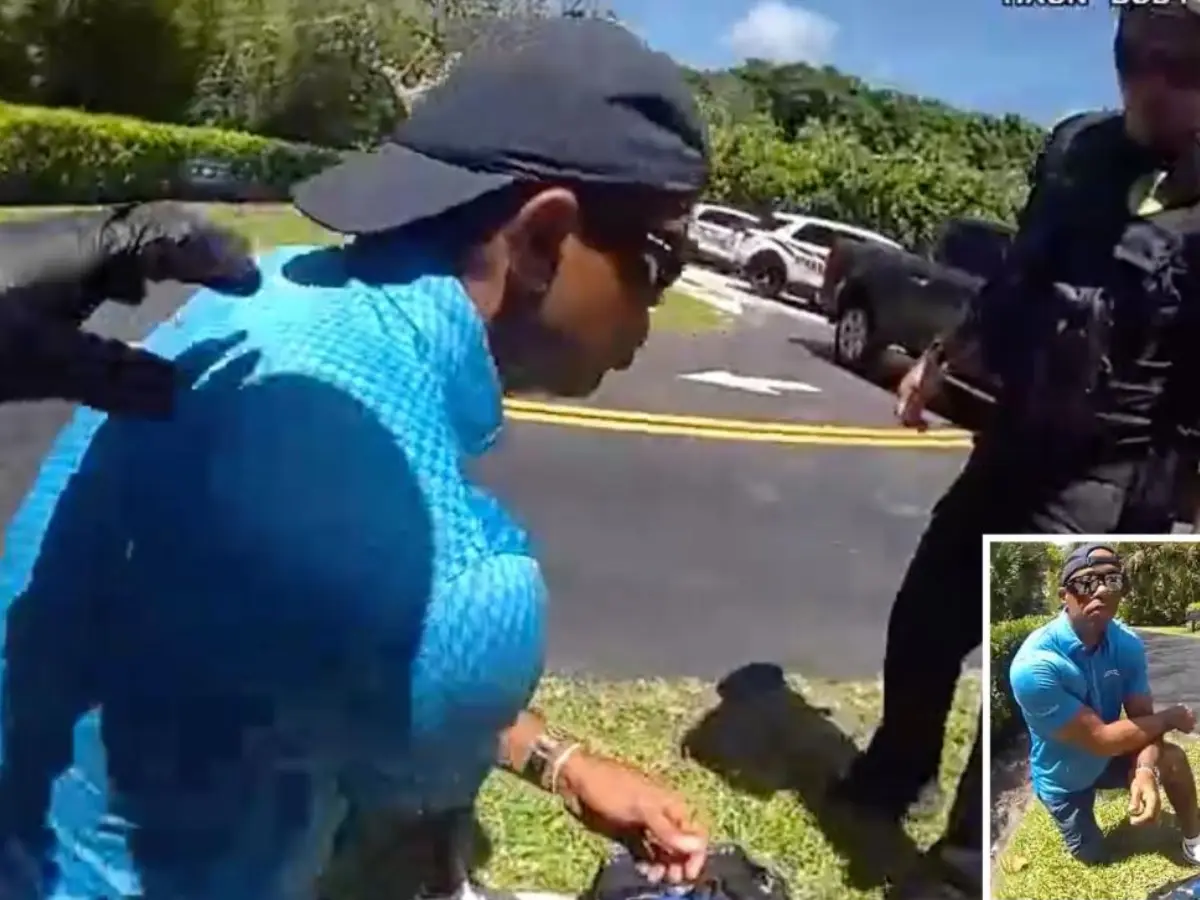 Tiger Woods car crash case: Martin County police release new body cam video, legendary golfer seen handcuffed