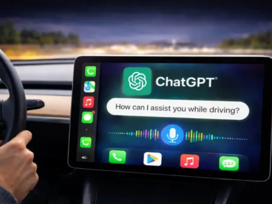 OpenAI brings ChatGPT to Apple CarPlay for hands-free voice interaction while driving