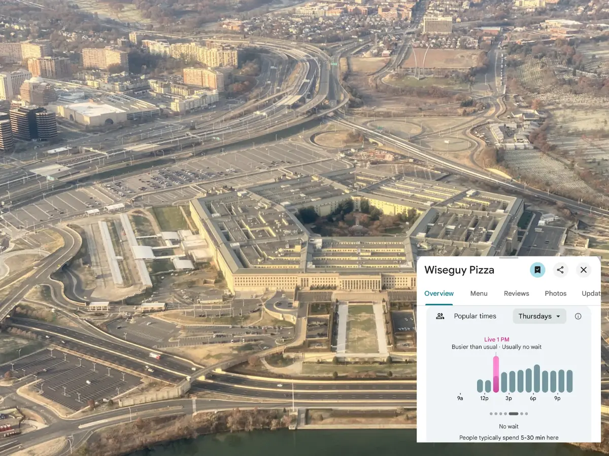 'Pentagon Pizza Index' spike sparks buzz amid US-Iran war. What's happening and what does this mean? 'Pentagon Pizza Index' spike sparks buzz amid US-Iran war. What's happening and what does this mean?