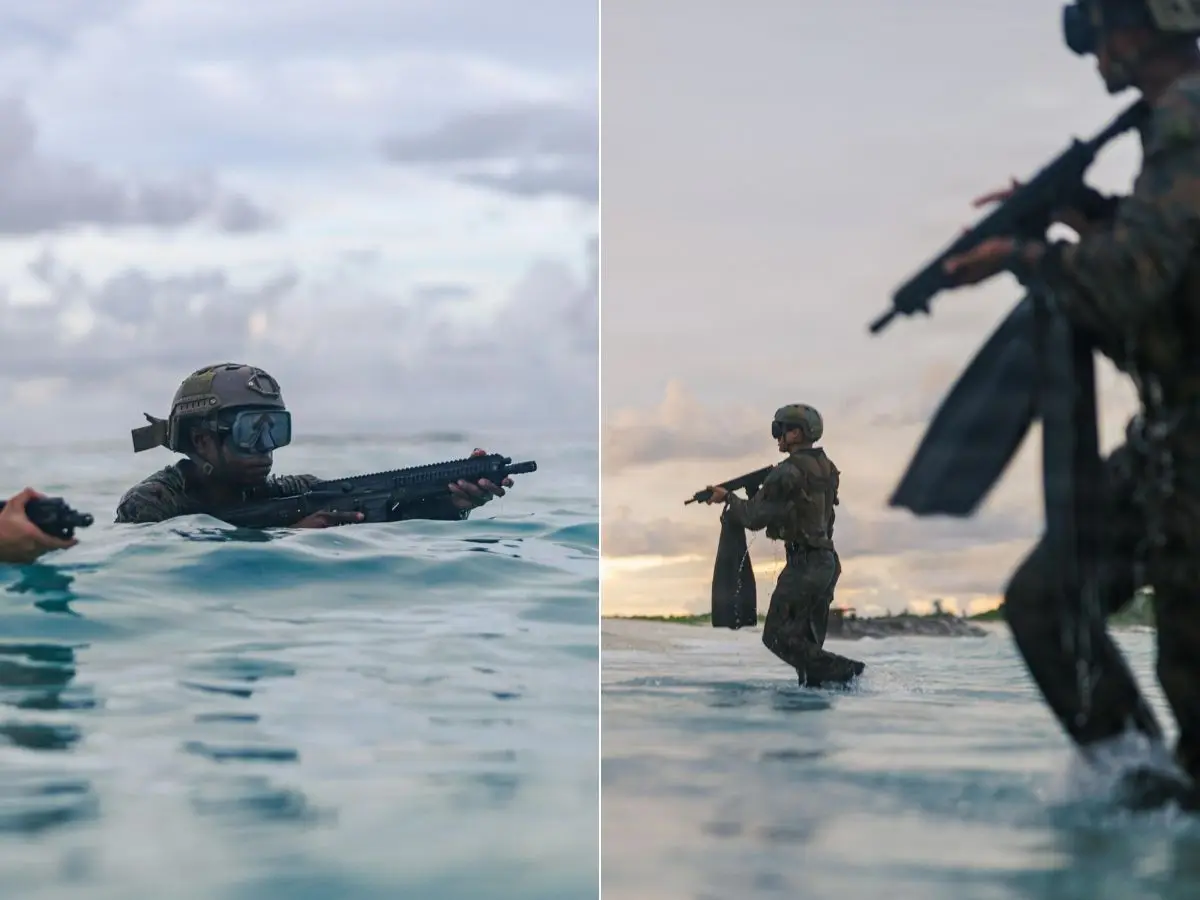 Is US planning ground operation in Iran? Marines conduct amphibious assault training at Diego Garcia – PICS